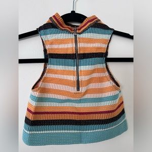 Urban outfitters multicolored crop top